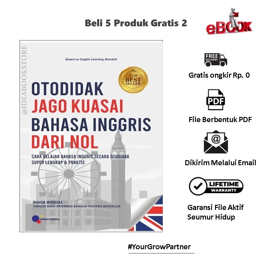 Jual otodidak jago kuasai bahasa inggris dari nol cara belajar bahasa