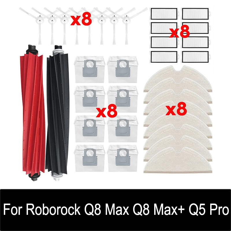 Boîte à Poussière De Rechange Pour Aspirateur Robot Roborock Q8 Max / Q8 Max+ - Pièce Détachée - 3