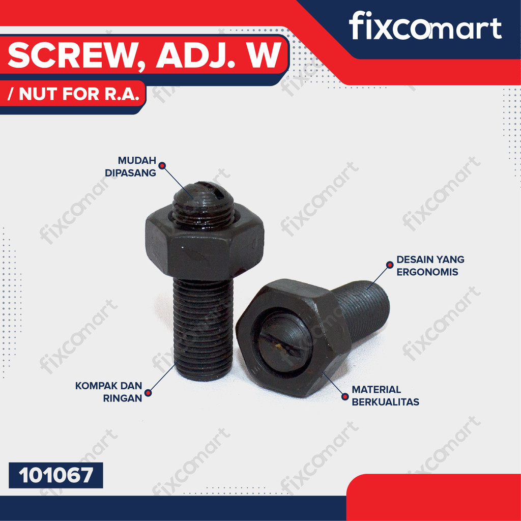 Jual NP - SCREW ADJUSTING WITH NUT FOR ROCKER ARM R100 / BAUT STELAN ...