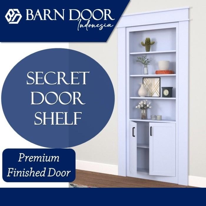 Jual Pintu Rahasia, Secret Door, Pintu Rak, 2 Pintu Fullset Kayu Kamper ...