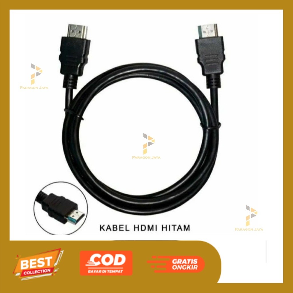 Jual Kabel HDMI 1M HDMI TO HDMI 1080P Full HD TV Set Top Box STB ...