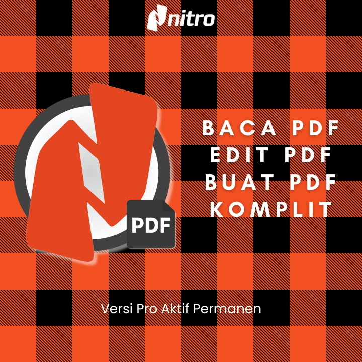 Jual Nitro Pro PDF 14 & 13 ORIGINAL LICENSE Lifetime Permanen Win/Mac ...