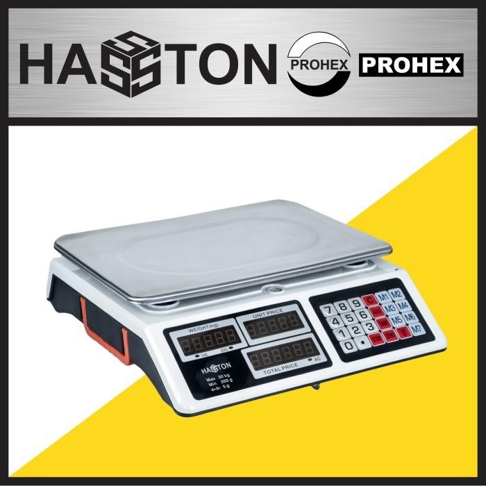 Jual Timbangan Digital Duduk 30KG – HASSTON PROHEX (4561-020) | Shopee ...