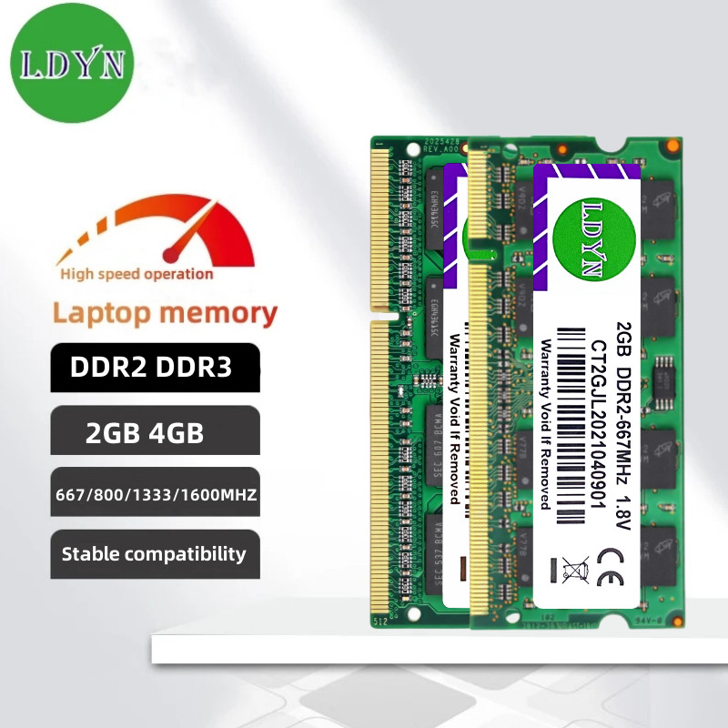 Jual ddr2 4GB 2GB RAM SODIMM Laptop Memory PC2-5300 6400S 800