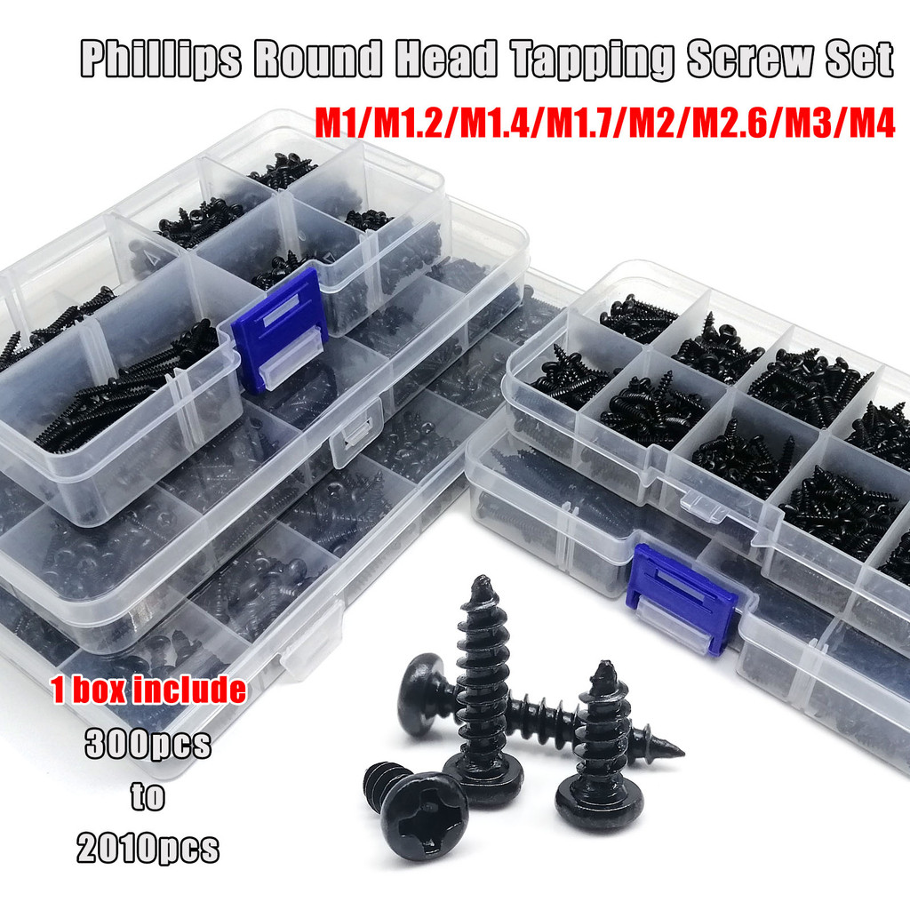Viti Autofilettanti N10 N12 N14 Viti Autofilettanti Pozi Testa Padella In Acciaio Inox A2 - Assortimento Misure #10 #12 #14 Assortimento Viti Pozi Autofilettanti