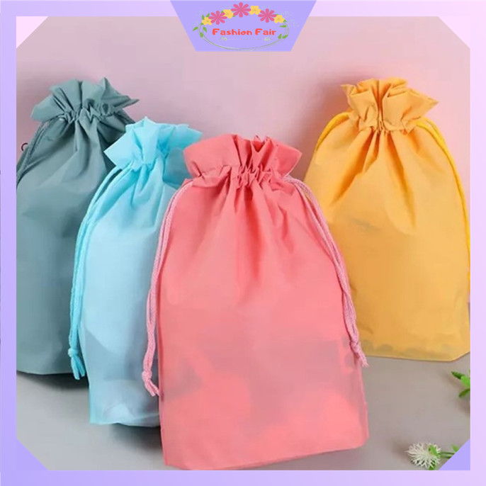 Jual Fashion Fair H Premium Drawstring Pouch Bag Kantong Travel