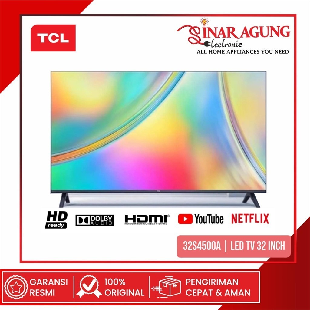 Jual TCL 32S4500A / 32-S4500A LED TV ANDROID 32 INCH FULL HD | Shopee ...