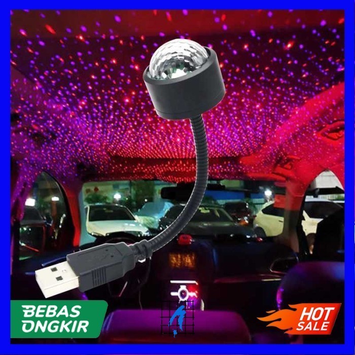 Jual Lampu Mobil LED RGB Atmosphere Lamp Voice Control | Shopee Indonesia