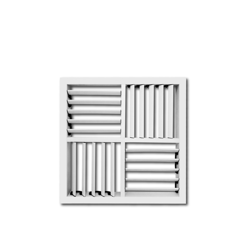 Jual RAG Return Air Grill Diffuser AC Ducting Plafon 4 Arah 70x70 CM ...