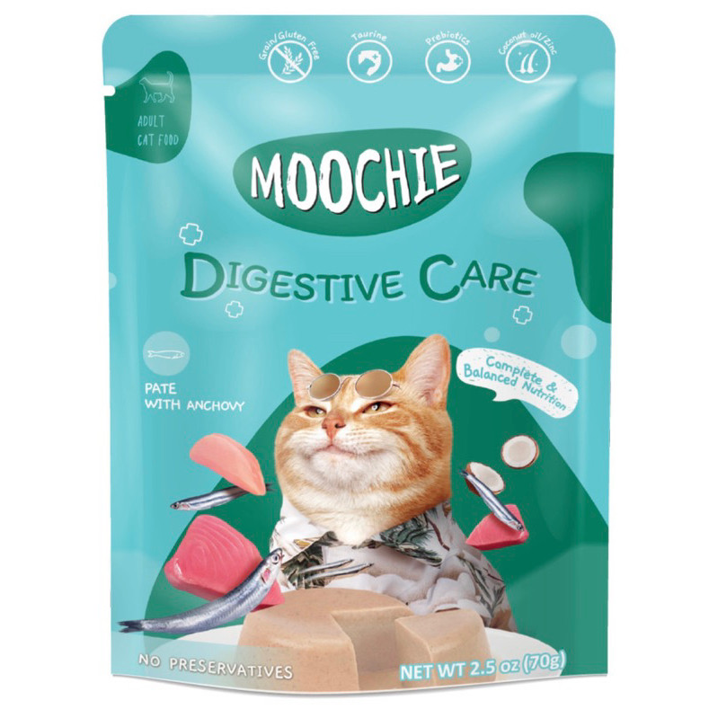Jual Moochie Adult Food Pate With Anchovy (Digestive Care) 70gr ...