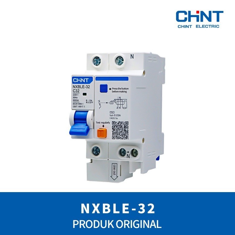 Jual MCB RCBO 6A 10A 16A 20A 25A 32A ELCB DPNL TPNL 230 V 1 P -N ...
