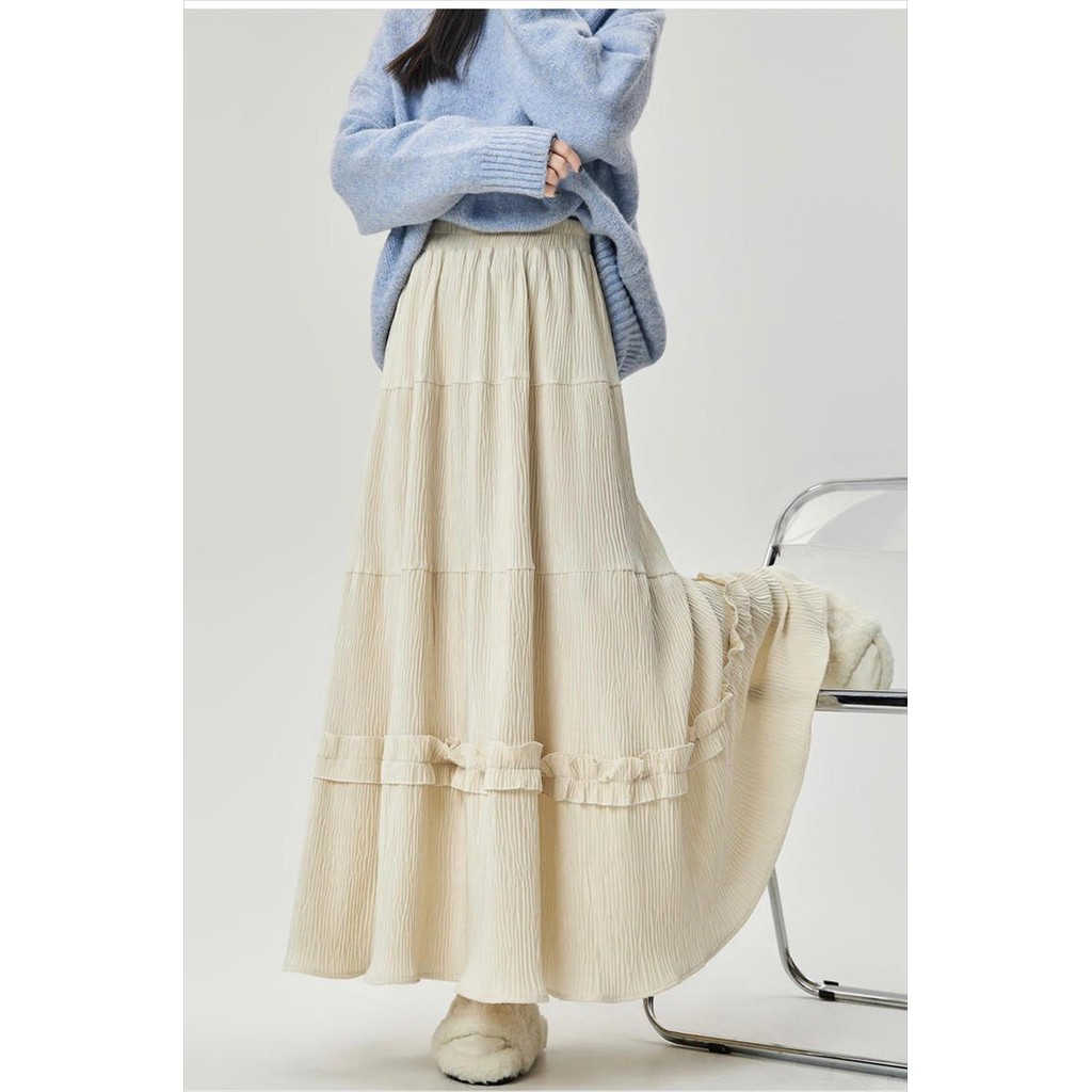 Jual ROK SUEDE RIMPLE IMPORT BAHAN PREMIUM BANGKOK BKK,6045 | Shopee ...