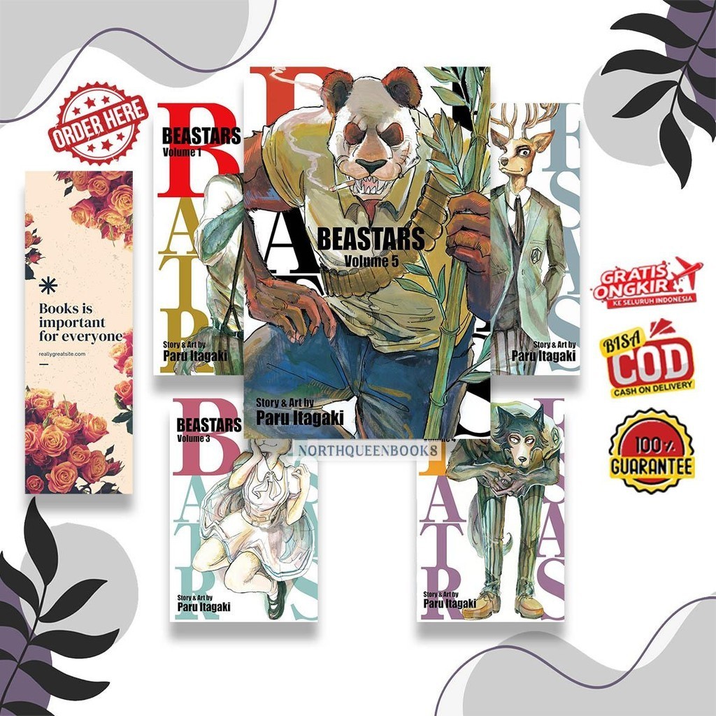 Jual Komik Beastars (22 book series) by Paru Itagaki (English) | Shopee ...