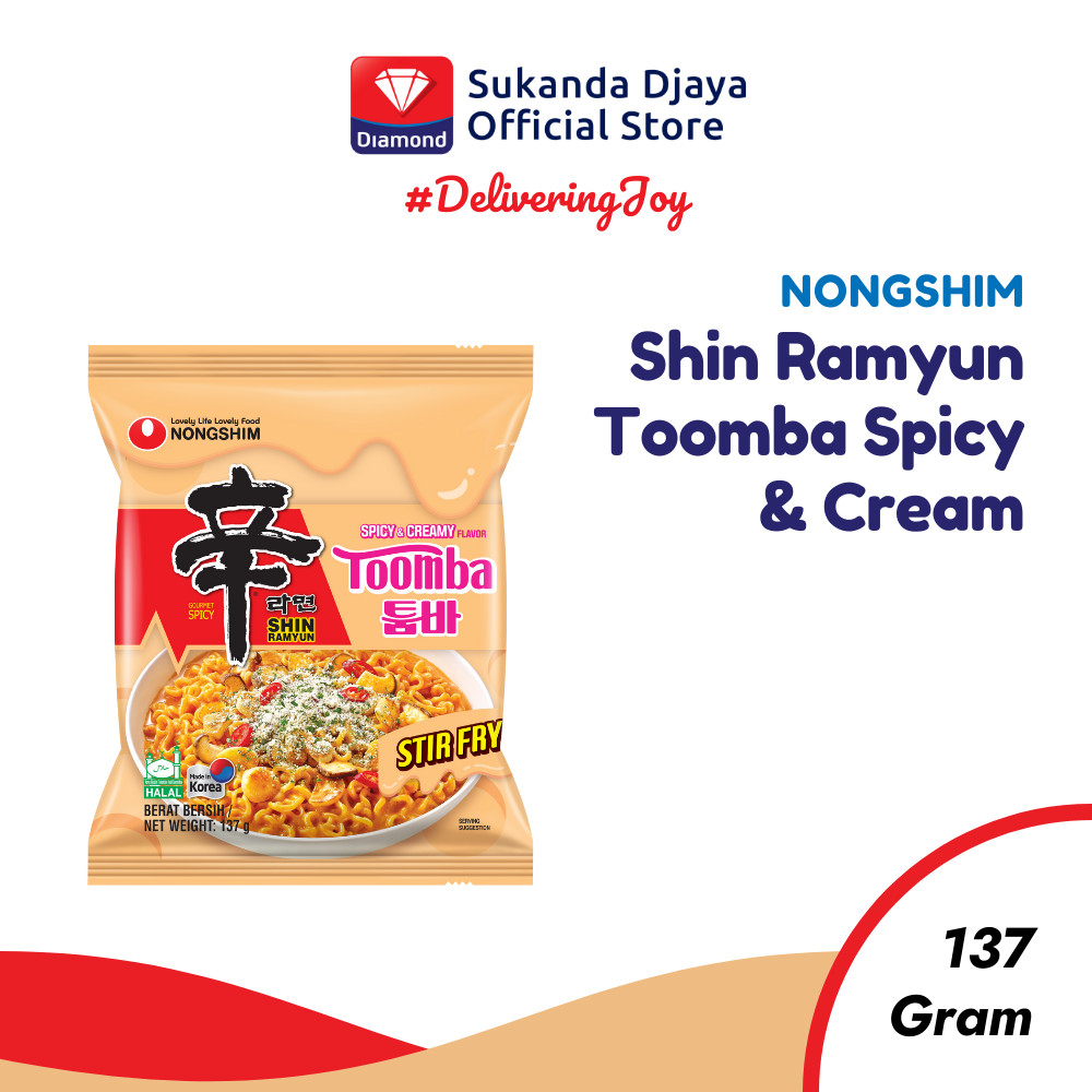 Jual Nongshim Shin Ramyun Toomba Spicy & Creamy 137 Gr | Shopee Indonesia