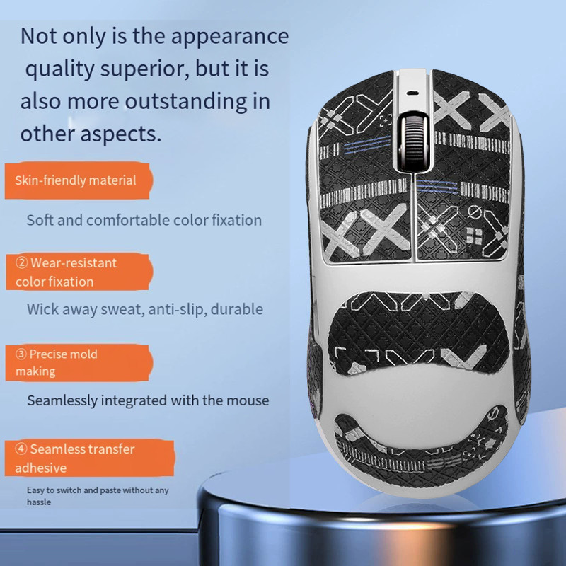 Jual Mouse Sticker Anti Slip Grip Tape Skin Mouse Sticker untuk Tikus ...