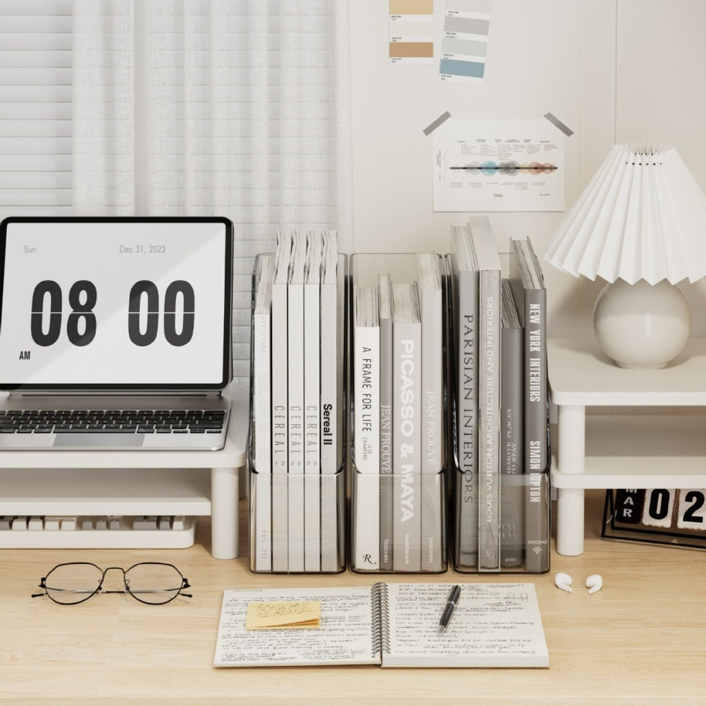 Jual Desktop Storage Tempat Buku Meja Organizer Box File Meja Kantor ...