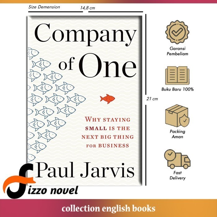 Jual Company Of One Paul Jarvis (English) Fizzo Novel Shopee