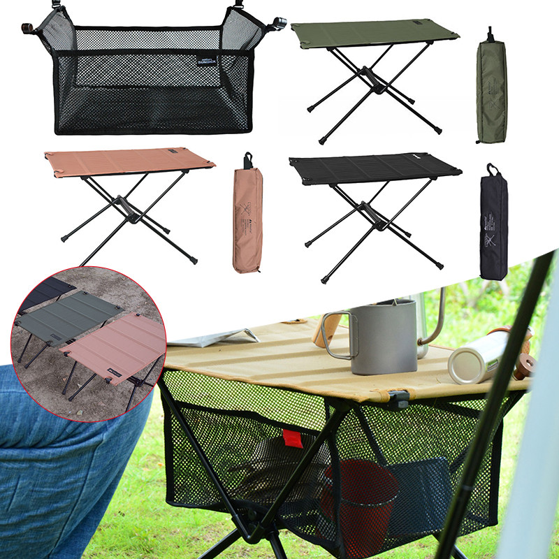 Jual ShineTrip Picnic Table Collapsible Roll Up Portable Outdoor ...
