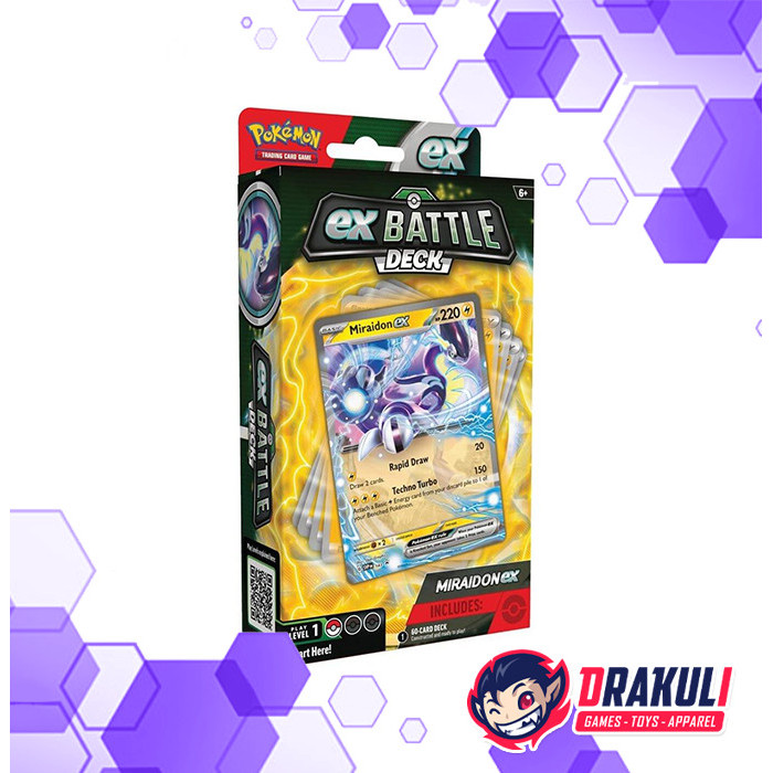 Jual TCG Pokemon Ex Battle Deck - Miraidon Ex | Shopee Indonesia