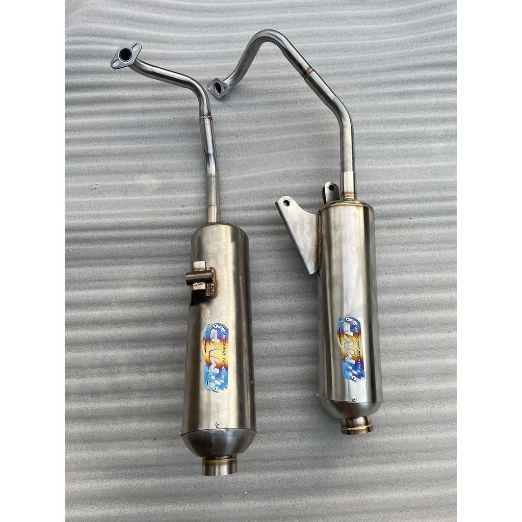 Jual knalpot MVP standar racing stainless VARIO BEAT AEROX NMAX SCOOPY ...