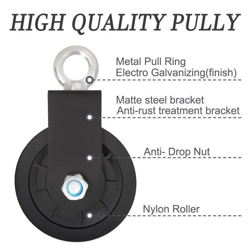 Jual Katrol Cable Gym Cable Roda Katrol Pull Down Roda Katrol Kabel Gym ...