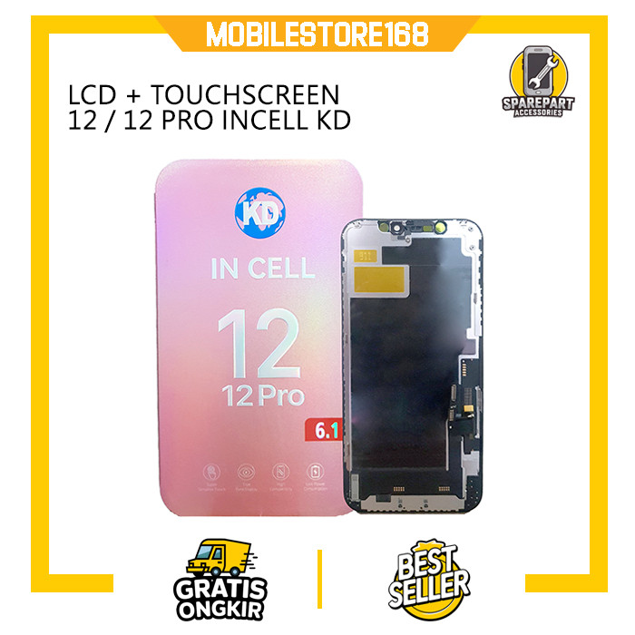 Jual LCD + TOUCHSCREEN 12/12 PRO INCELL ( KD )ORIGINAL INCELL | Shopee ...