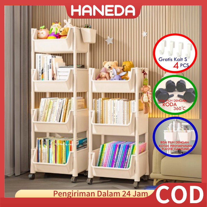 Jual HANEDA DEEP Rak Kustom Rak Plastik Serbaguna Rak JUMBO Rak troli ...