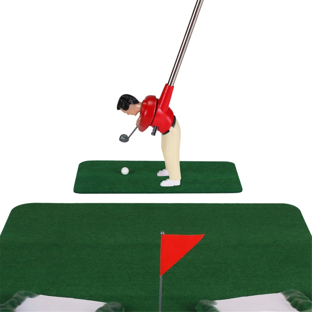 Jual Stylish-Children’S Red Mini Golf Toy Set, Indoor Golf Club Game ...