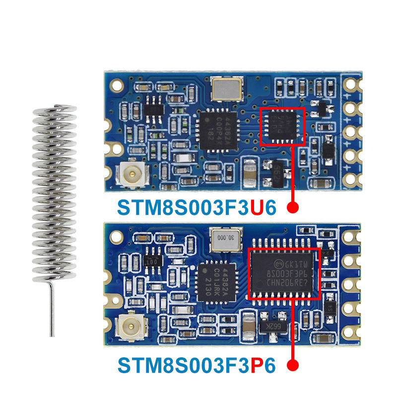 Jual DIYTZT 433Mhz HC-12 SI4463 Wireless Serial Port Module 1000m ...