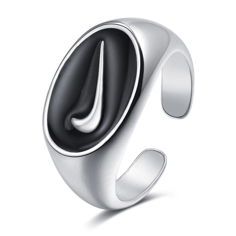 Nike Bootleg Silver925 Ring 16.5号 Swoosh Nike Style Silver Swoosh