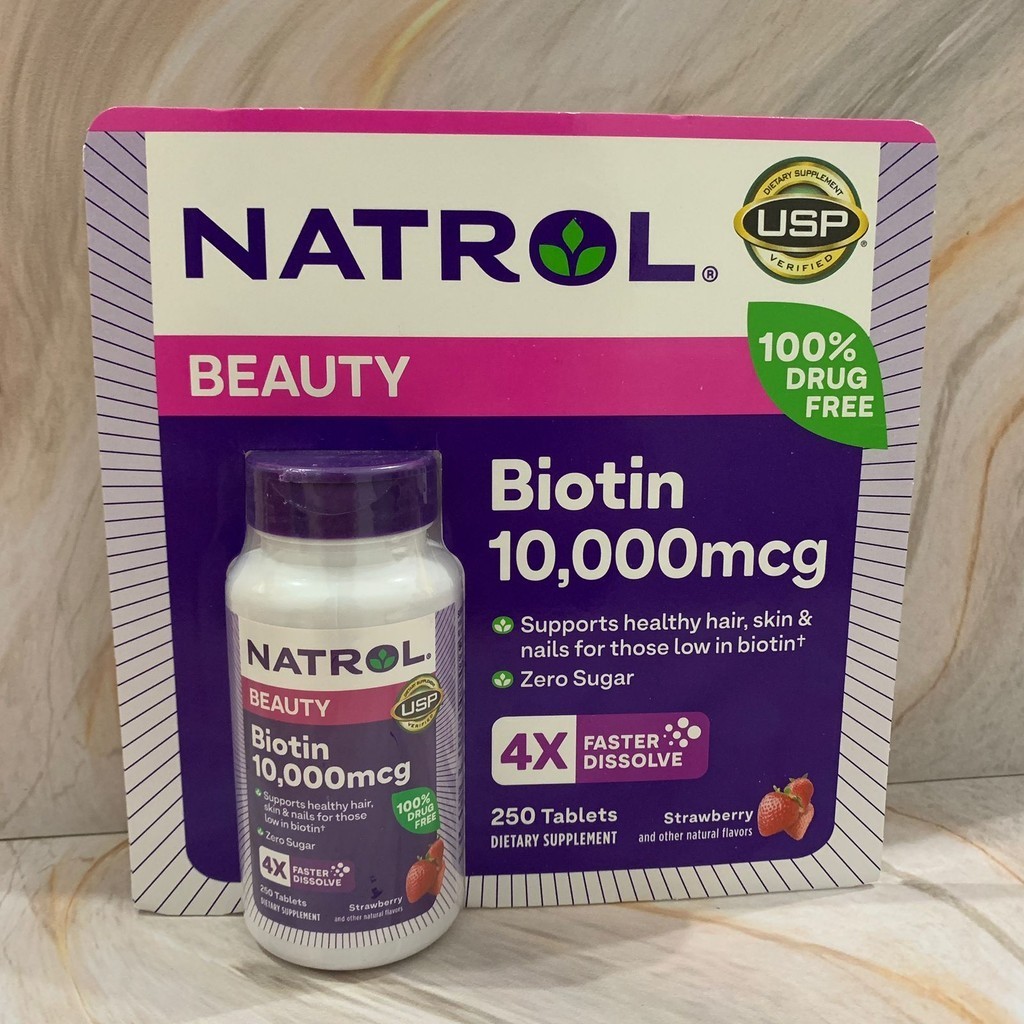 Jual NATROL BEAUTY BIOTIN 10000 MCG | Shopee Indonesia