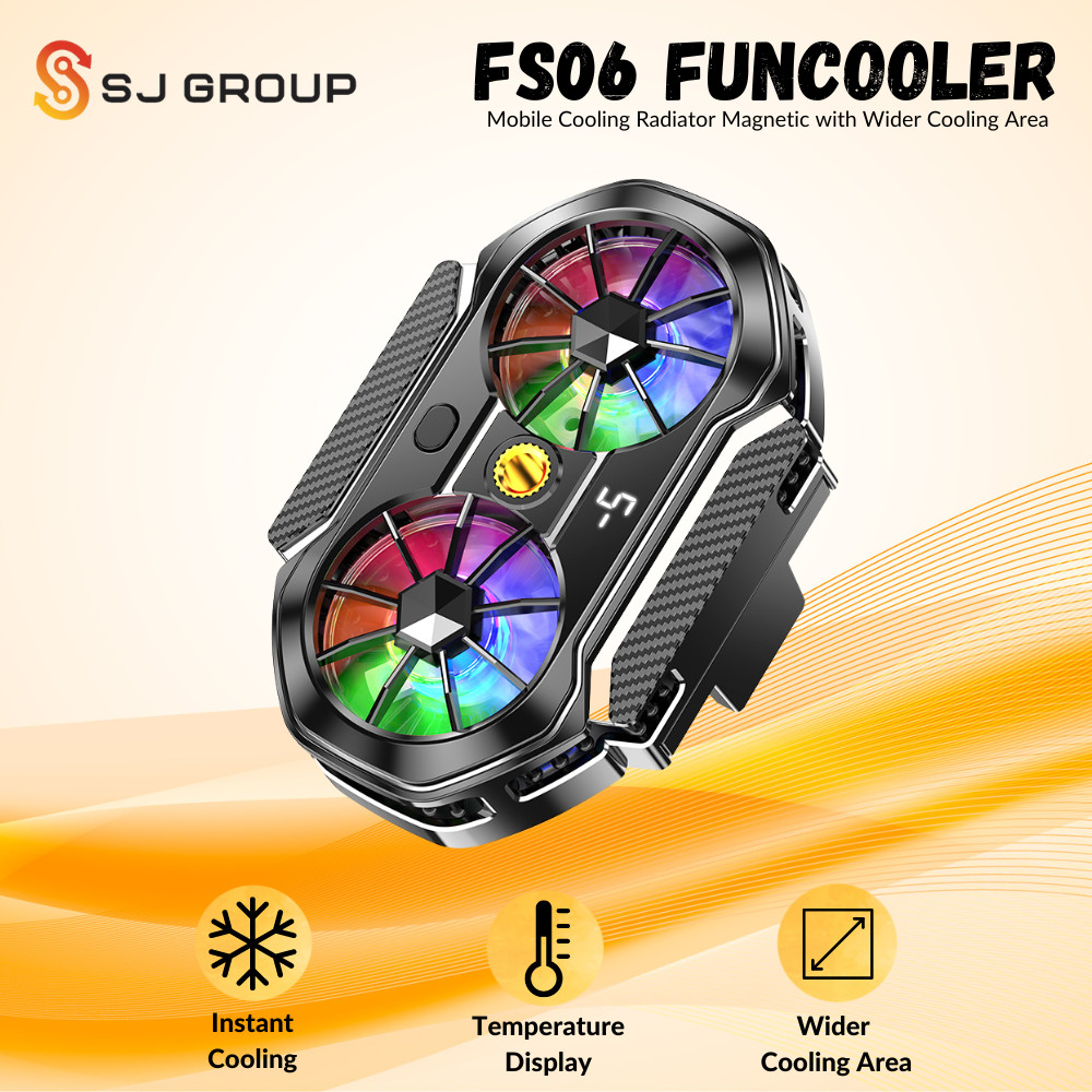Jual FS06 Funcooler Mobile Cooling Radiator Cooler Fan HP Pendingin ...