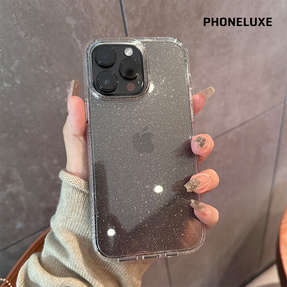 Jual PHONELUXE Starlight Glitter Case for iPhone 11 15 16 13 14 Plus 12 ...