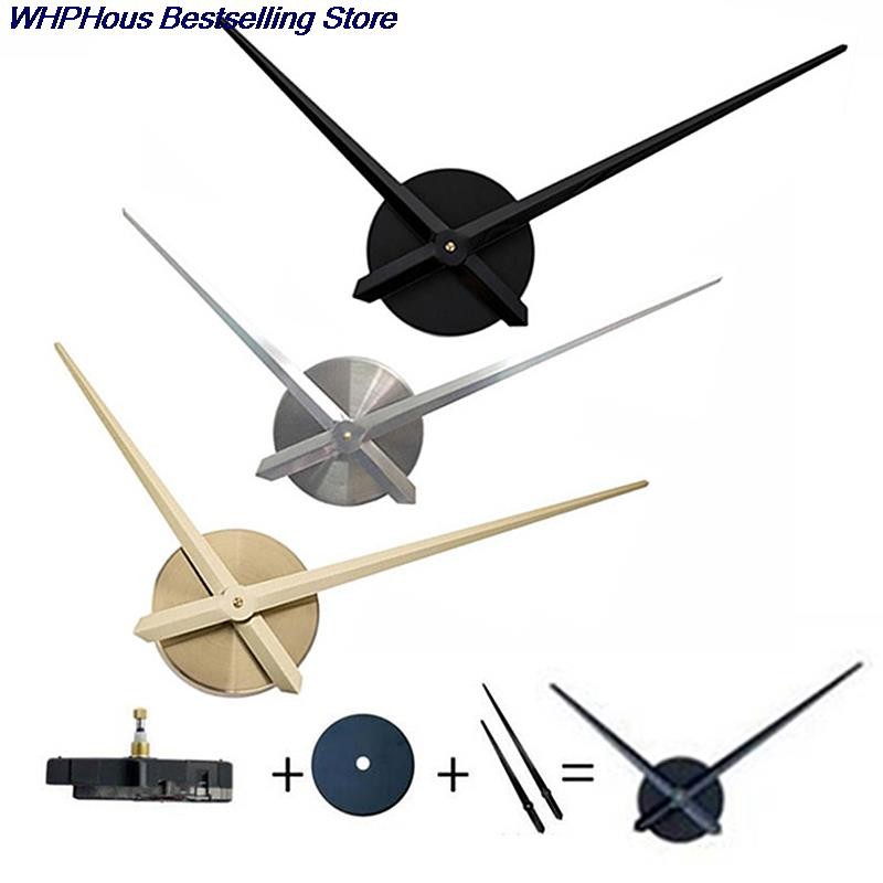 Jual New Big Size for 3D Wall Clock Modern Home Decor Brief DIY Large ...