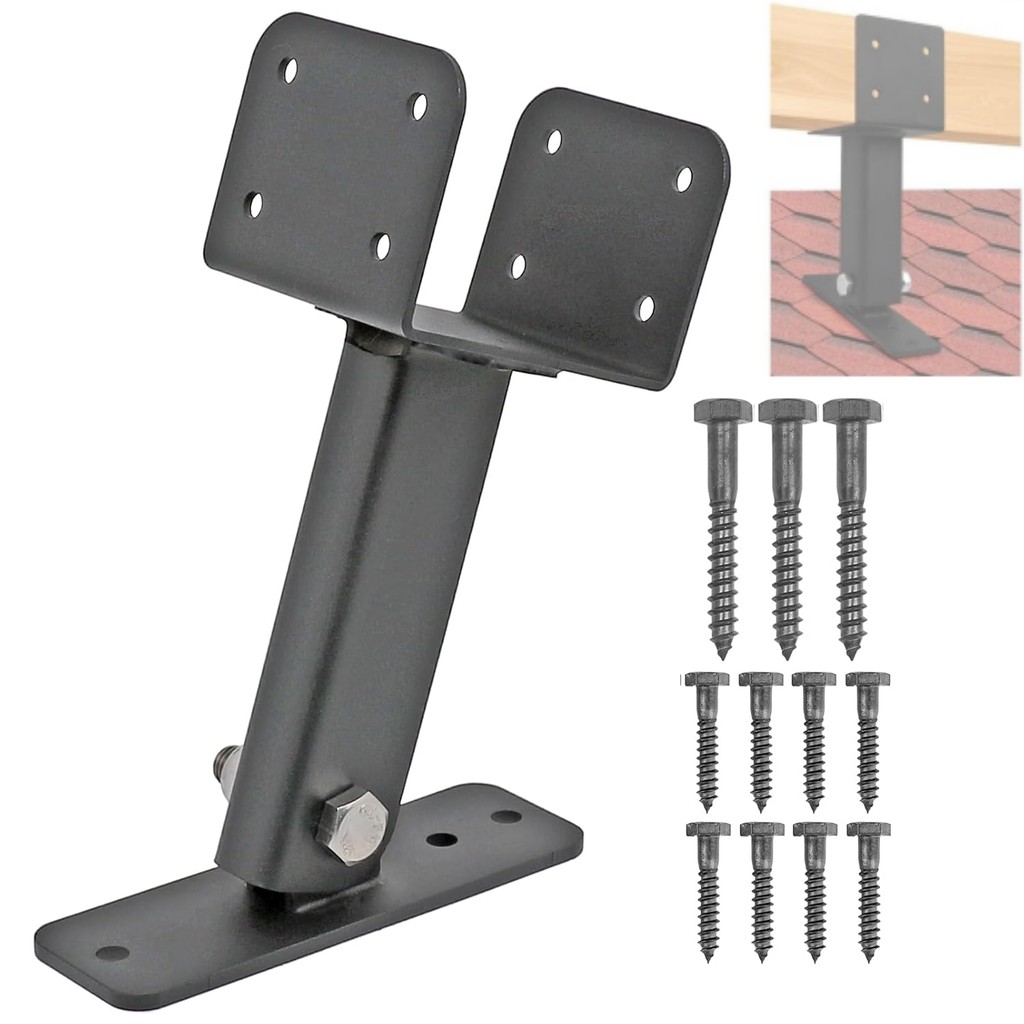 Jual Roof Riser Brackets Kit Heavy Duty Pergola Roof Riser Beam Bracket ...