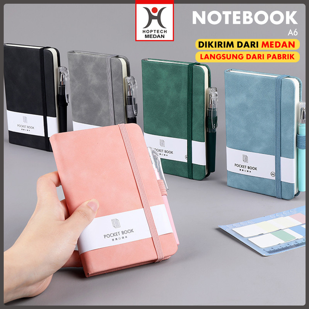 Jual Hoptech-Notebook A6 Pocket Book Buku Catatan Diary Kecil Pertemuan ...