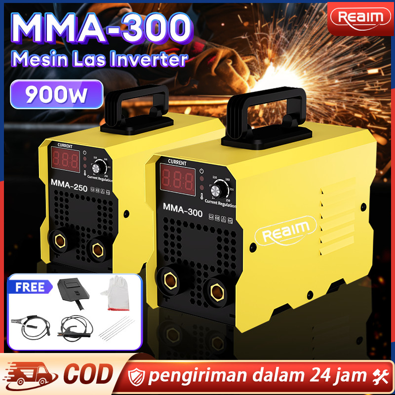 Jual Reaim Mesin Las Listrik MMA-250/300 Mesin Las Tampilan Digital ...