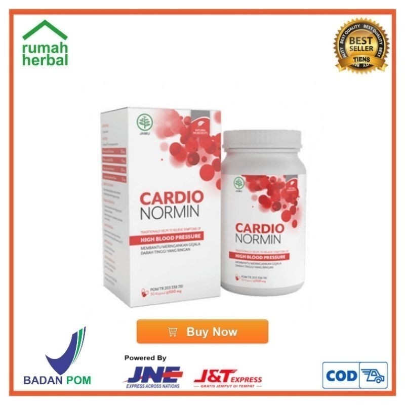 Jual CARDIONORMIN CARDIO NORMIN ASLI ORIGINAL OBAT HIPERTENSI STRUK ...