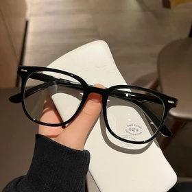 Kacamata Anti Cahaya Biru Transparent Frame Kacamata Optik Anti Radiasi Komputer Wanita