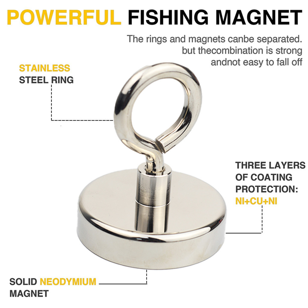 Jual SIJIANG 42mm Magnet Neodymium/66kg Magnet Kuat/magnet Neodymium ...