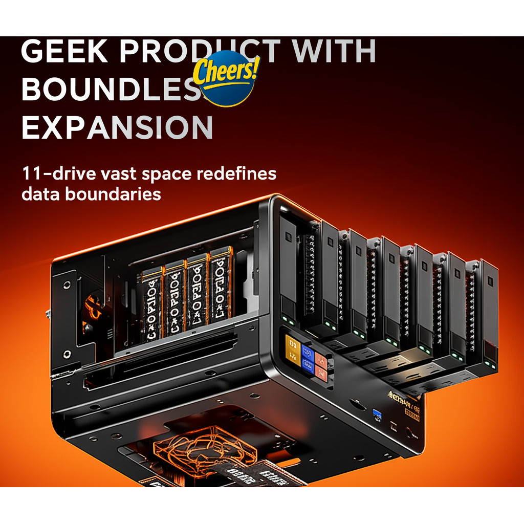 Jual AOOSTAR WTR MAX Mini PC AMD R7 PRO 8845HS 11 Bay NAS | Shopee ...