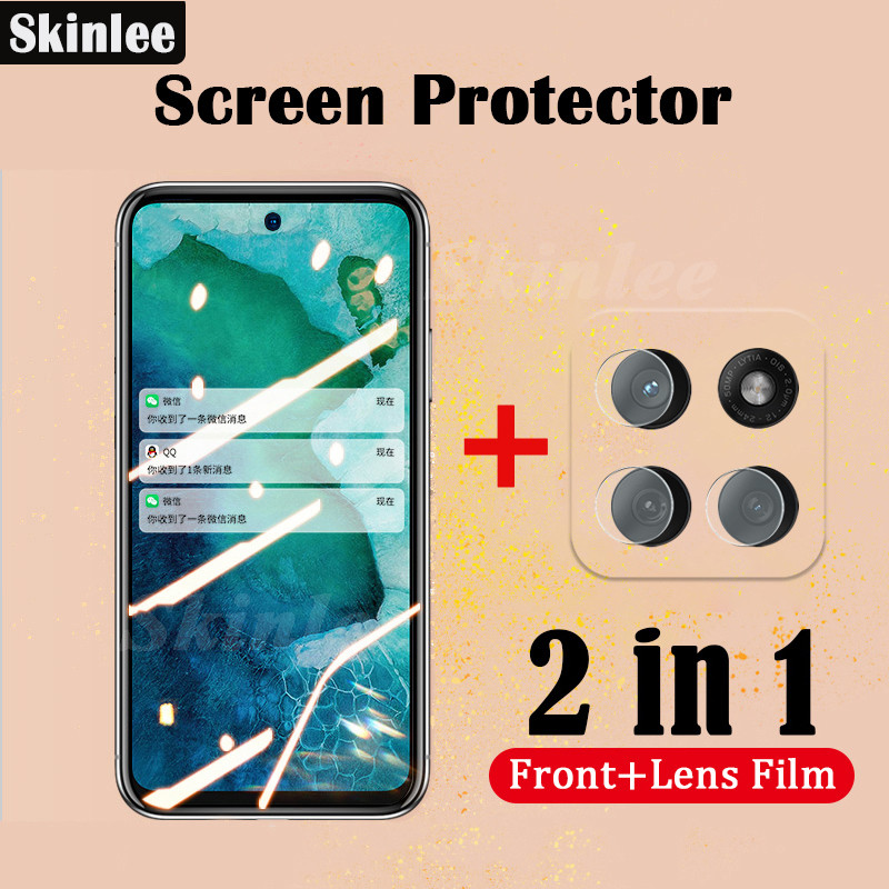 Jual 2 In 1 untuk Motorola Moto G86 G67 Power Screen Protector Tempered ...