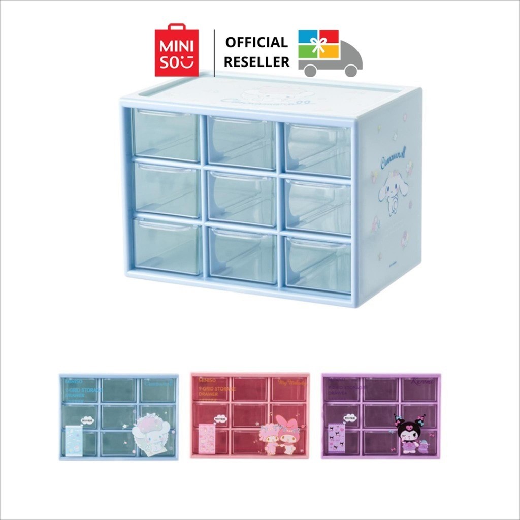 Jual MINISO X SANRIO DRAWER STORAGE CABIN | Shopee Indonesia