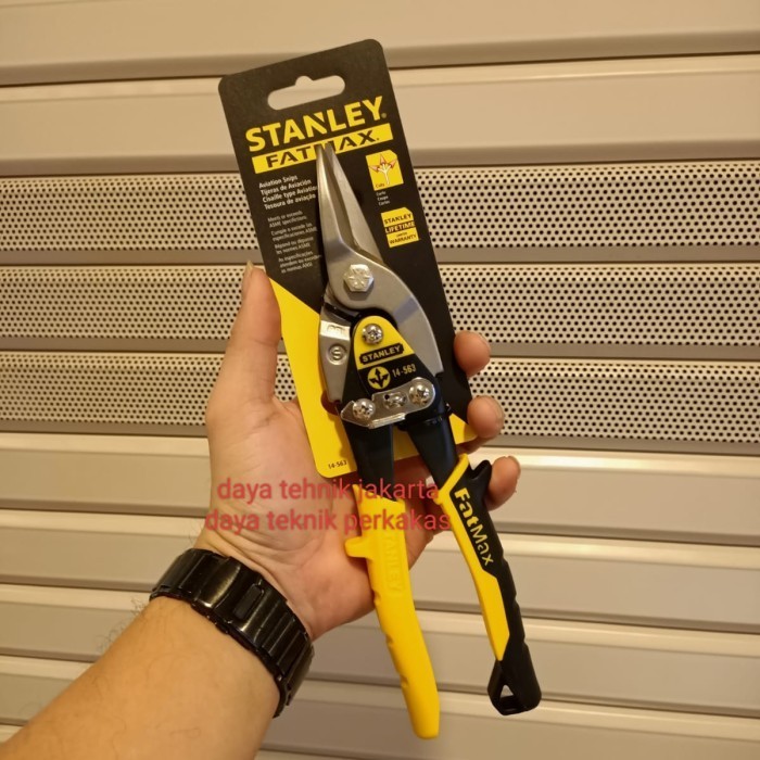 Jual Stanley gunting baja ringan lurus / Stanley MaxSteel Aviation ...