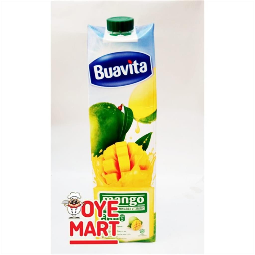 Jual BUAVITA JUICE MANGO 1LITER / JUS BUAH RASA MANGGA | Shopee Indonesia
