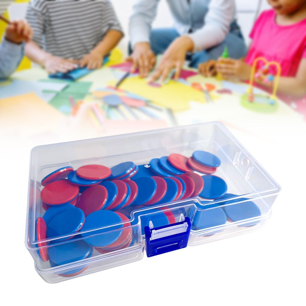 Jual 50Pcs Two Color Round Chips ,Math Manipulatives ,Math Discs ...