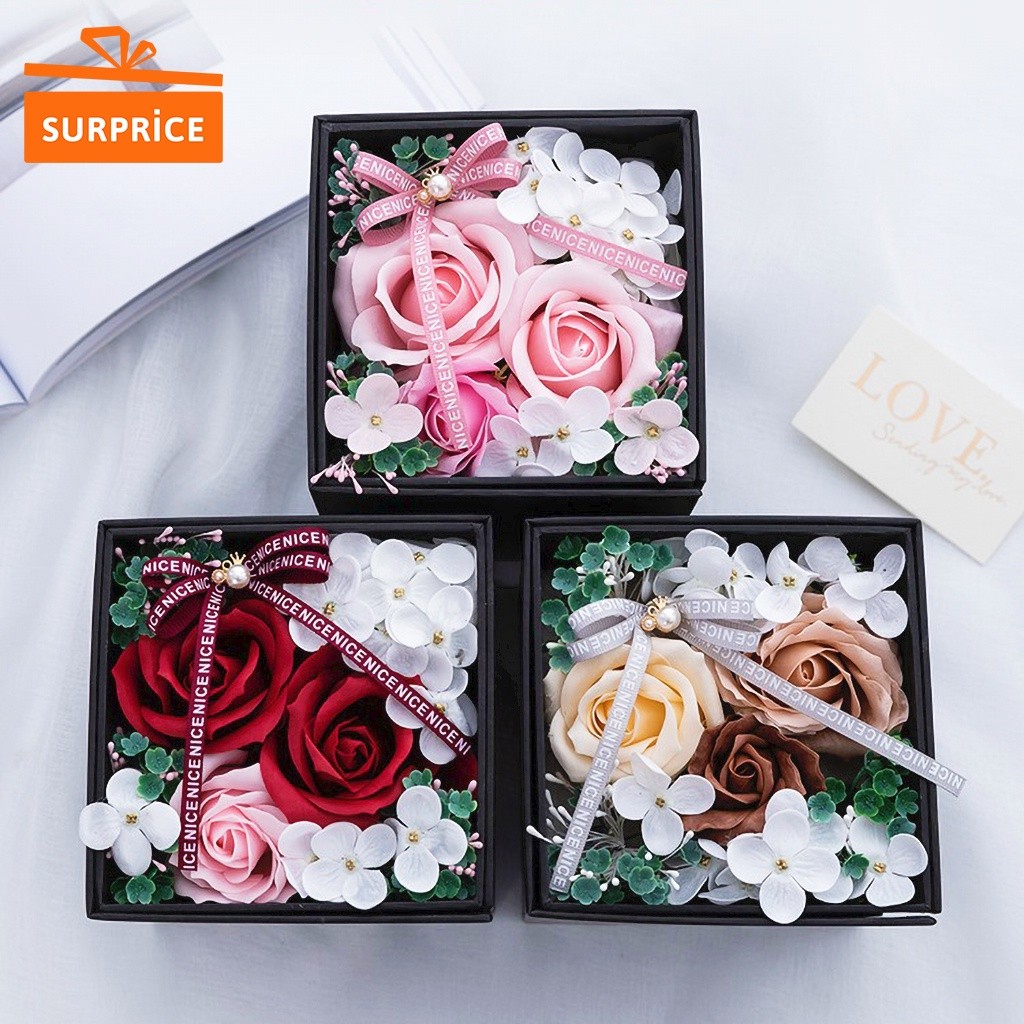 Jual [MEGA SALE] Surprice KORU Gift Box Kotak Bunga / Gift Kotak Bunga ...