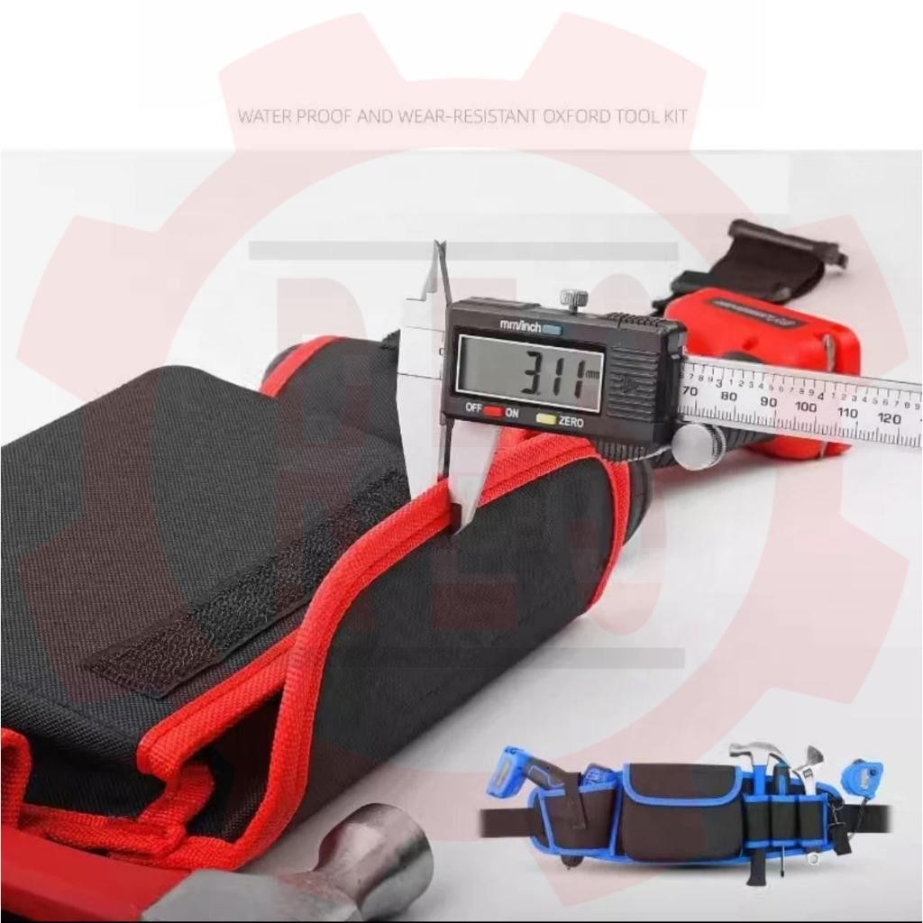 Jual Tas Pinggang Perkakas tool bag fanny sabuk alat mesin bagunan ...
