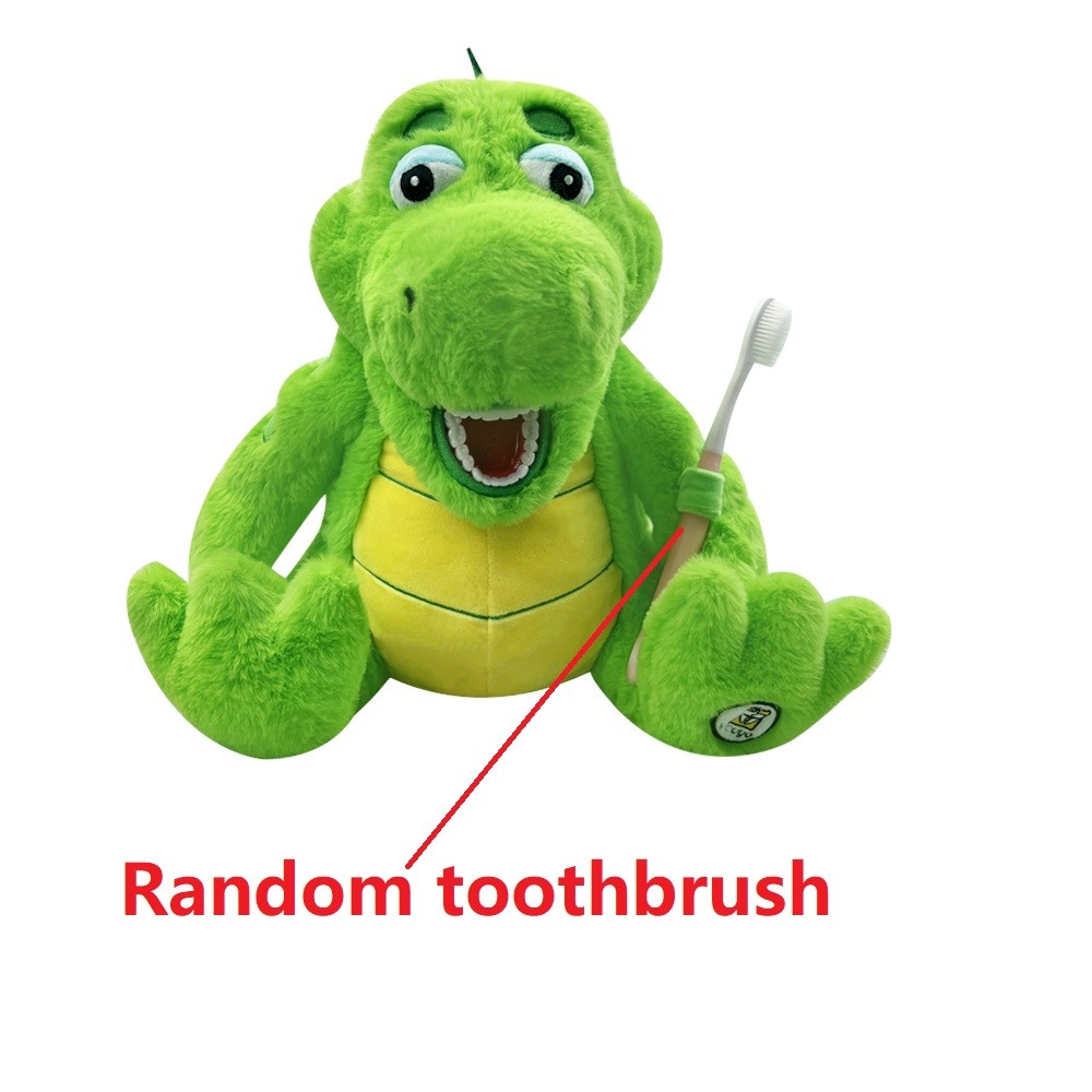 Jual Cute Crocodile Dental Plush Toys With Teeth Model Stuffed Animals ...