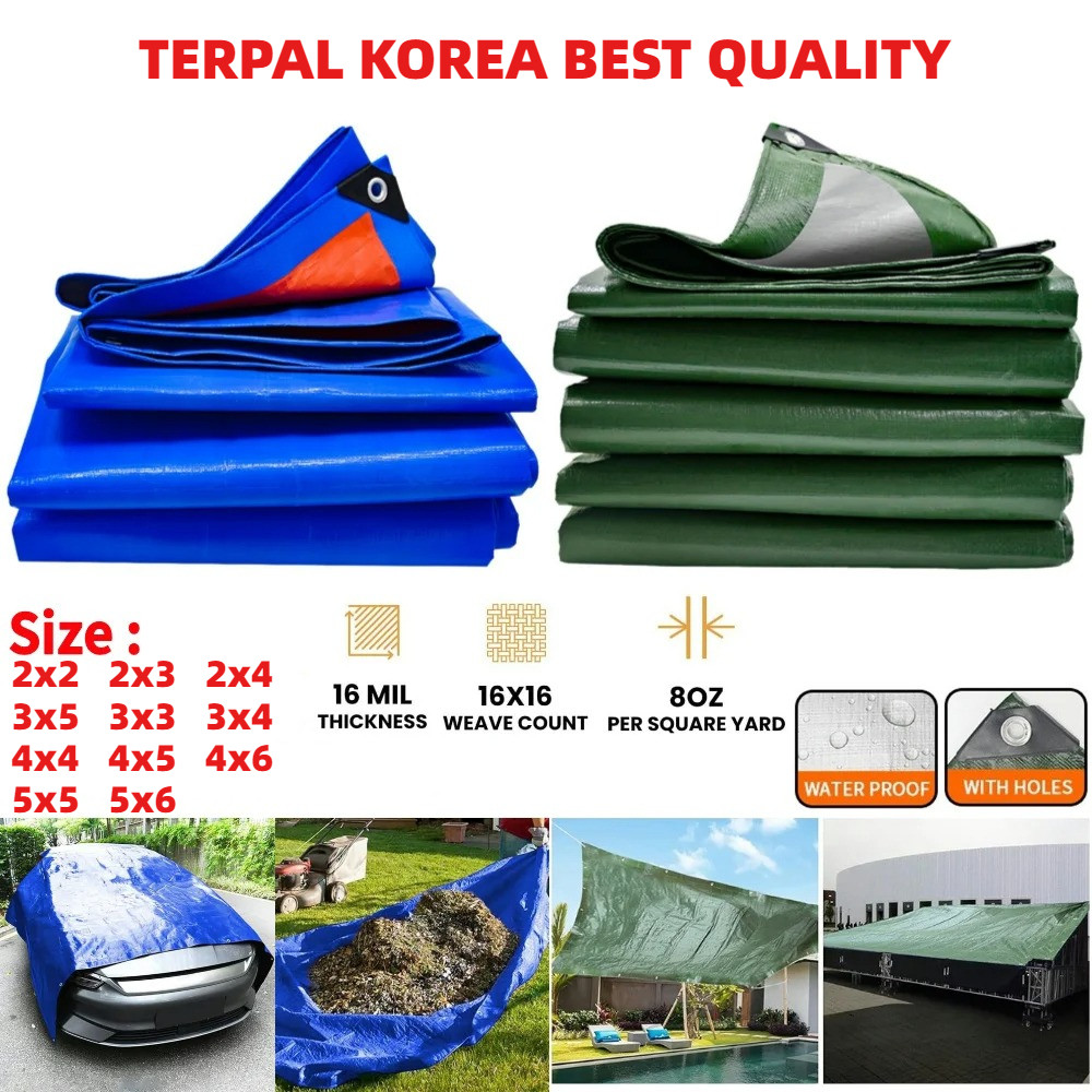 Jual Terpal Serbaguna untuk Tenda, Kolam Terpal, dan Atap - Ukuran 2X2 ...